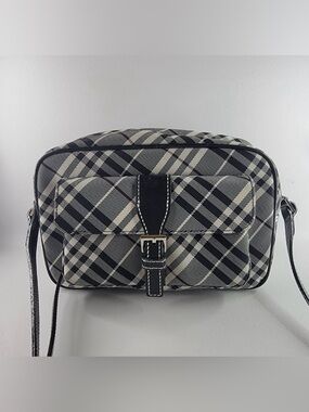 BURBERRY Blue Label Canvas Crossbody Bag